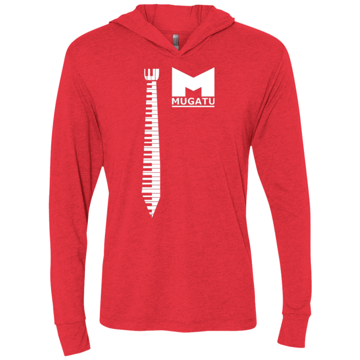 Fashion Victim Triblend Long Sleeve Hoodie Tee