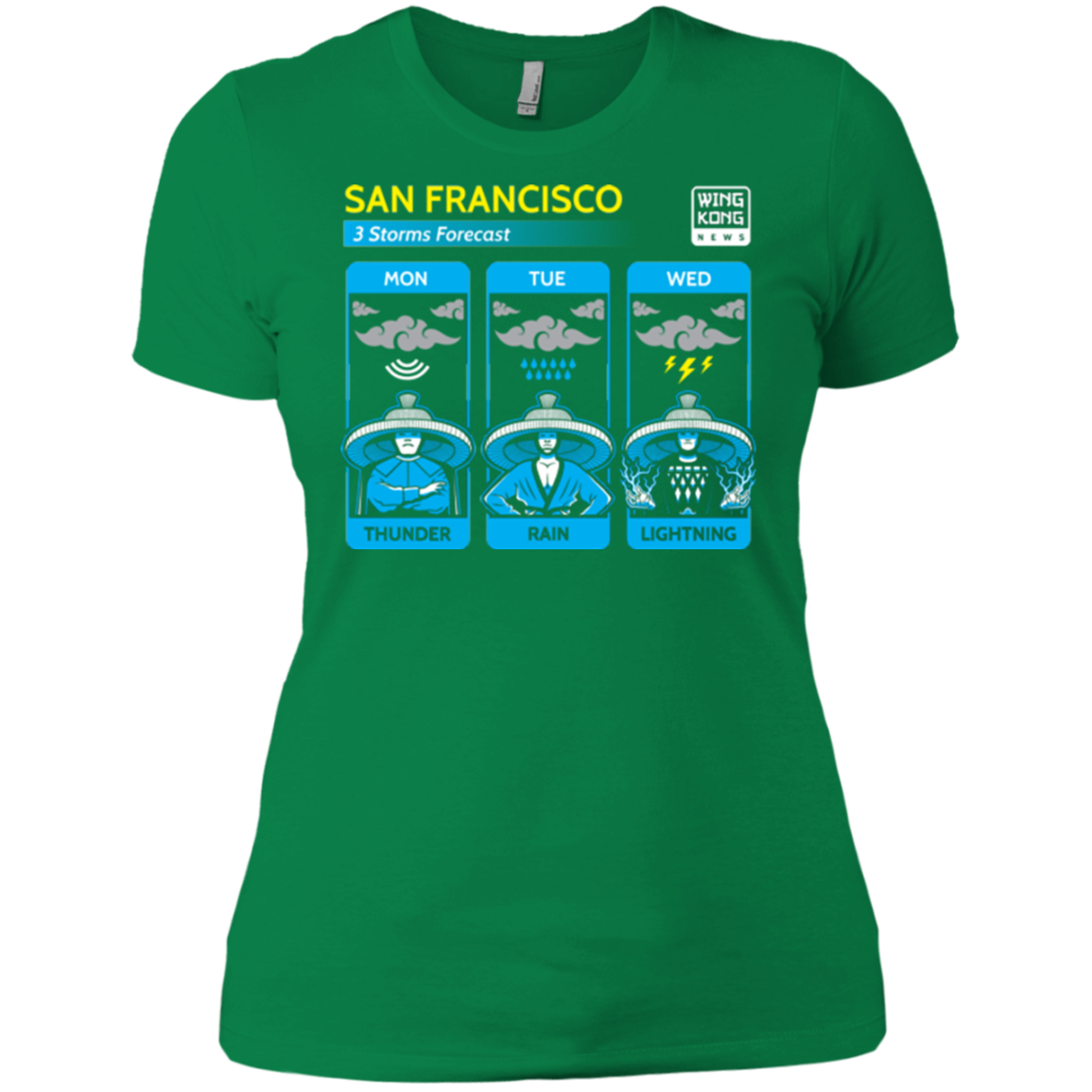 Three Storms Women's Premium T-Shirt