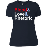 Blood Love Rhetoric Women's Premium T-Shirt