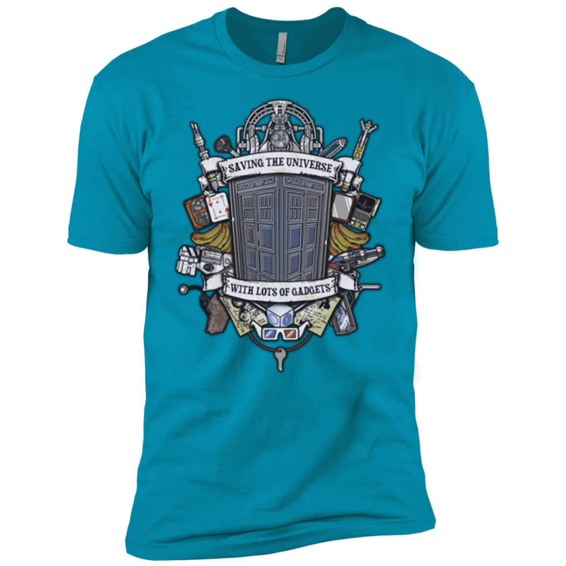 Timelord Crest Men's Premium T-Shirt