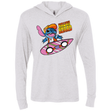 Hawaii Board Triblend Long Sleeve Hoodie Tee