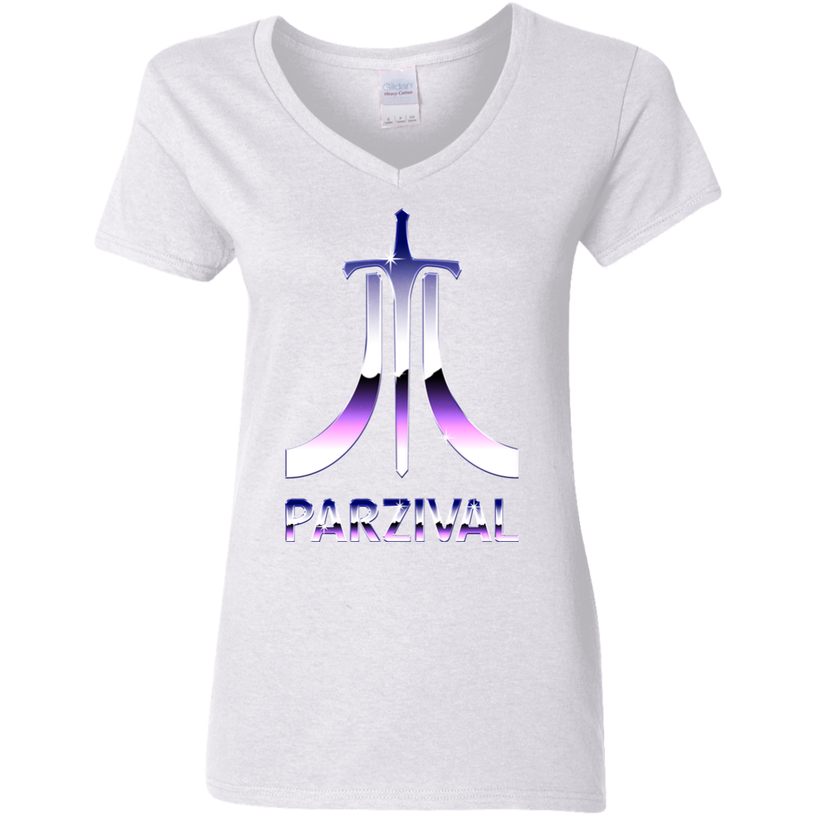 Parzival Retro Women's V-Neck T-Shirt