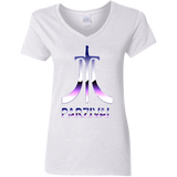 Parzival Retro Women's V-Neck T-Shirt