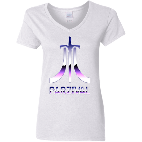 Parzival Retro Women's V-Neck T-Shirt