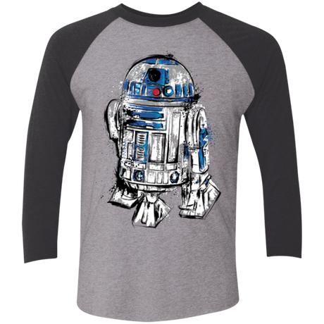 More than a droid Men's Triblend 3/4 Sleeve
