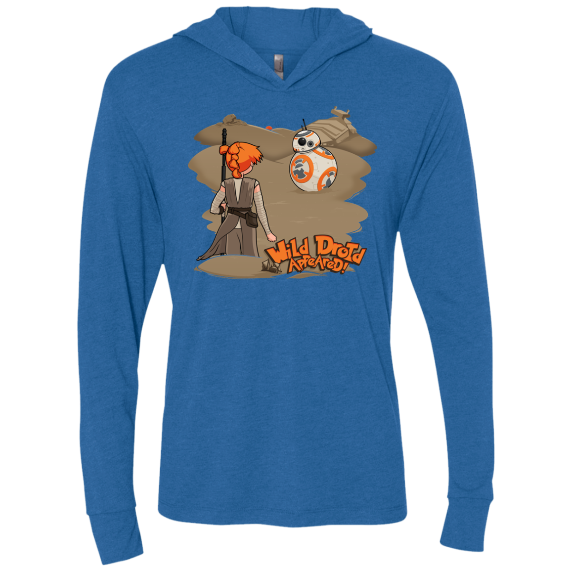 WDA Triblend Long Sleeve Hoodie Tee