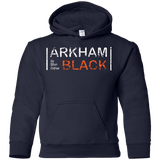 Arkham Black Youth Hoodie
