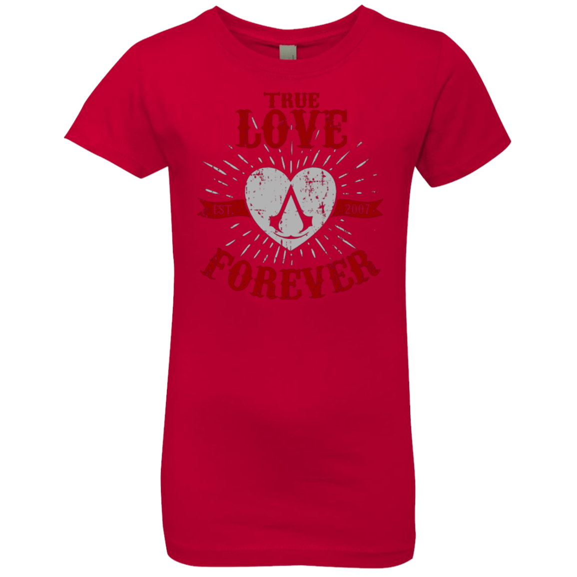 True Love Forever Assasin Girls Premium T-Shirt