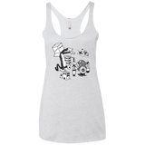 No Strings Attached Women's Triblend Racerback Tank