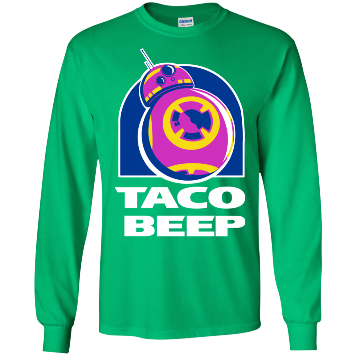 Taco Beep Men's Long Sleeve T-Shirt