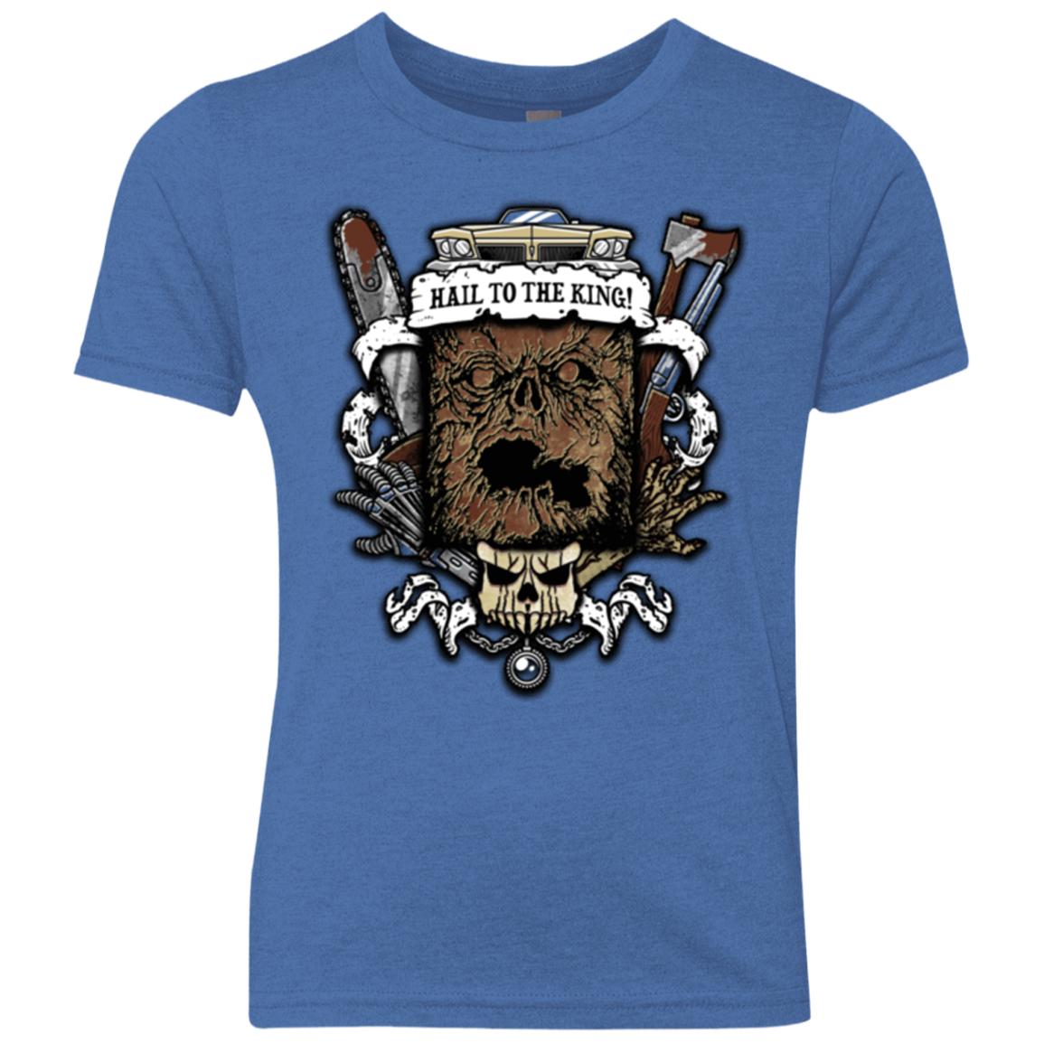 Evil Crest Youth Triblend T-Shirt