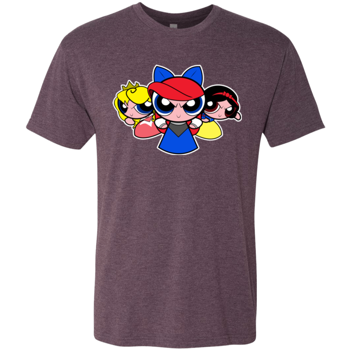 Princess Puff Girls Men's Triblend T-Shirt