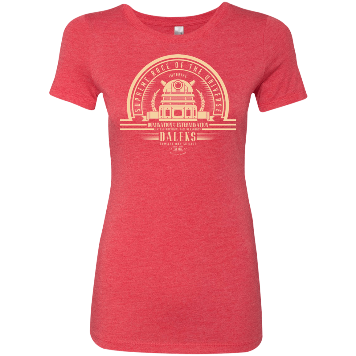 Who Villains Daleks Women's Triblend T-Shirt