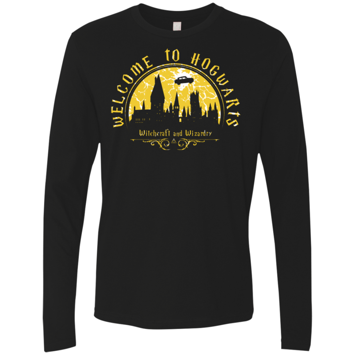 Welcome to Hogwarts Men's Premium Long Sleeve