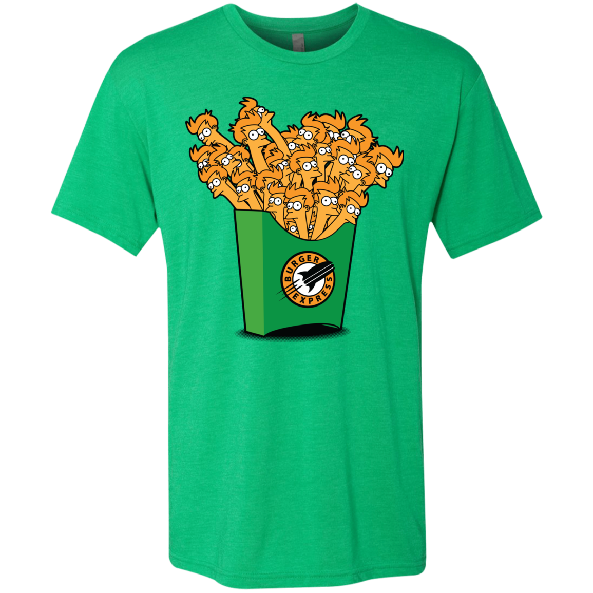 Box of Fries Men's Triblend T-Shirt