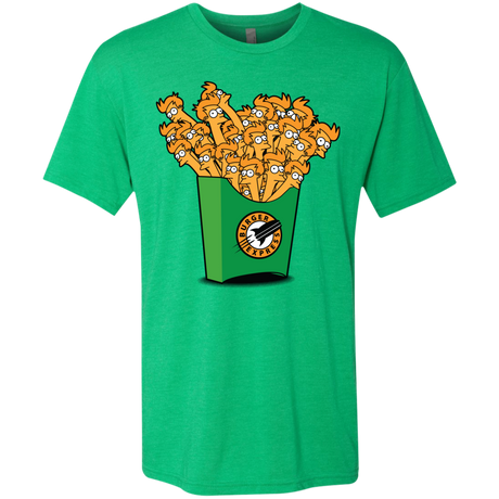 Box of Fries Men's Triblend T-Shirt