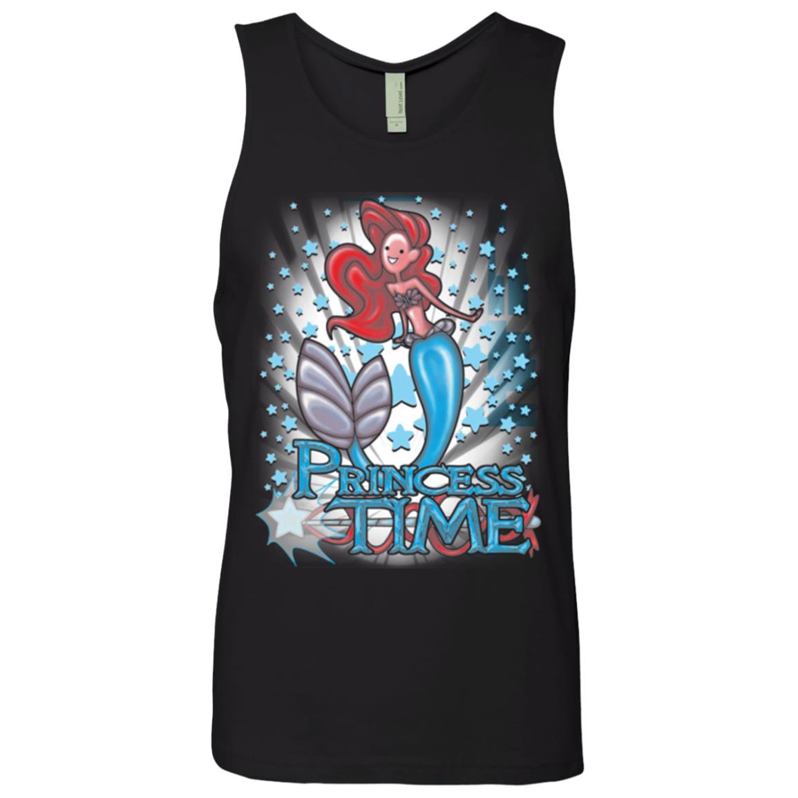 Princess Time Ariel Men's Premium Tank Top