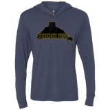 Wakandas Pride Triblend Long Sleeve Hoodie Tee