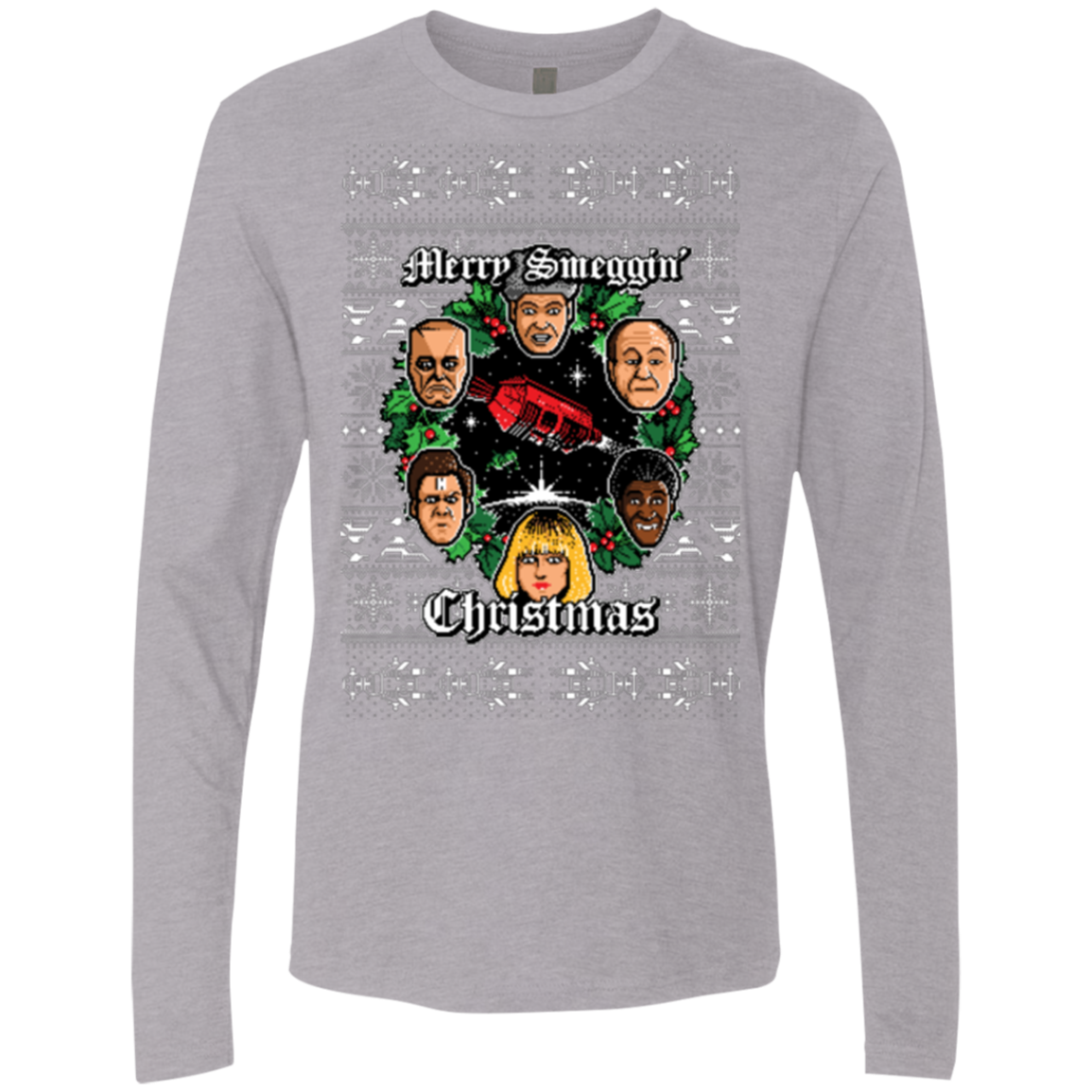 Merry Smeggin Christmas Men's Premium Long Sleeve