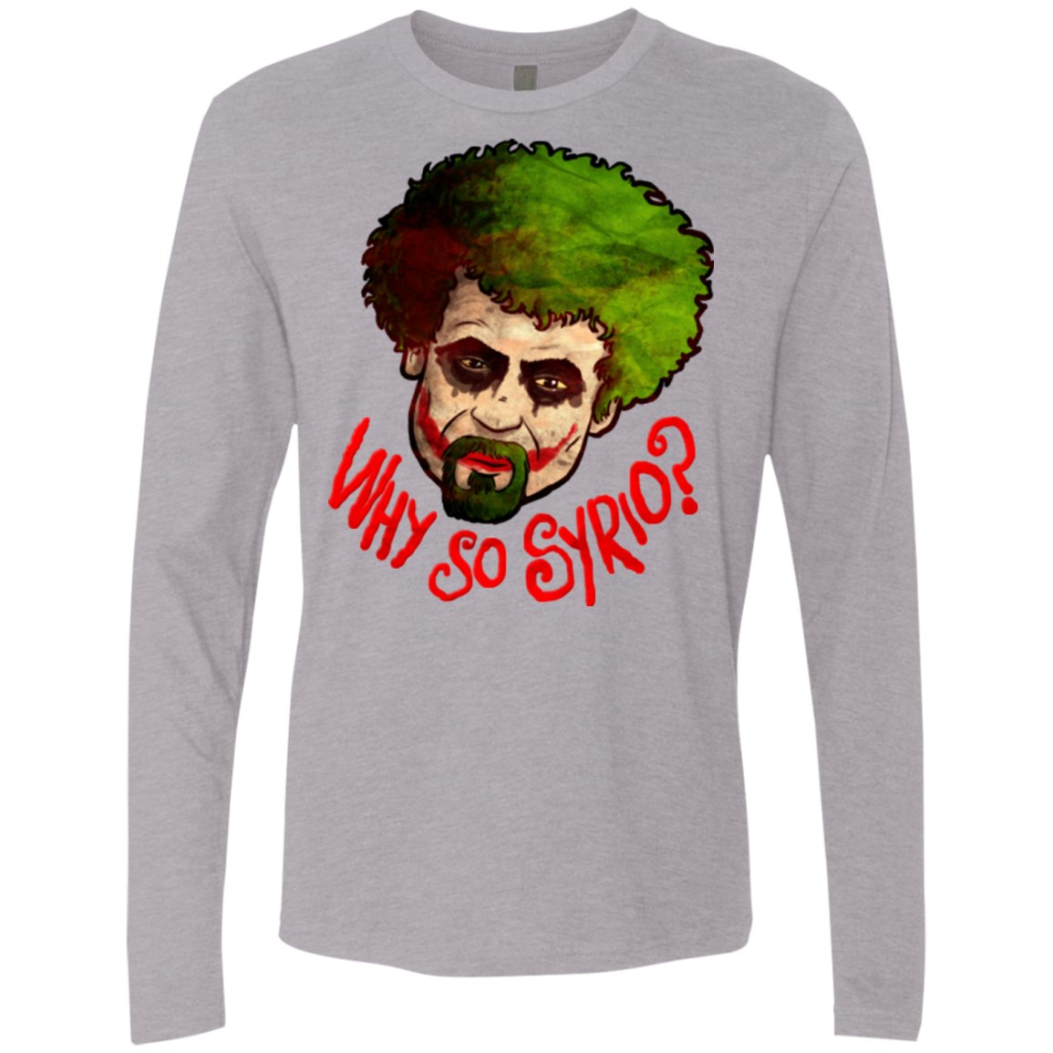 Why So Syrio Men's Premium Long Sleeve