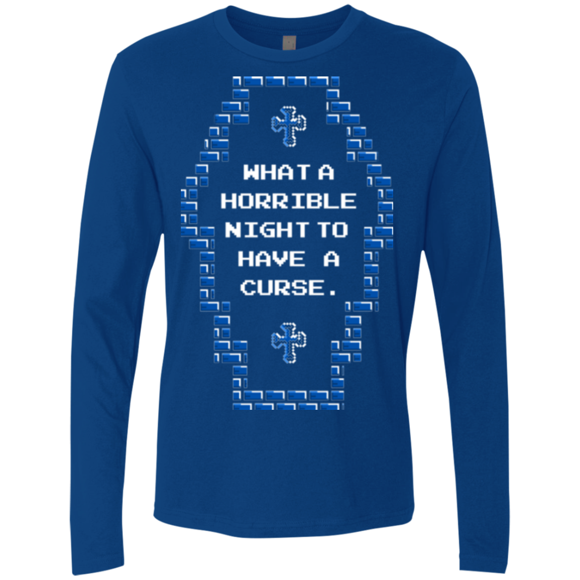 What a Horrible Night Men's Premium Long Sleeve