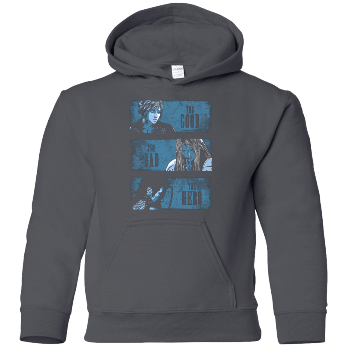 The Good the Bad and the Hero Youth Hoodie