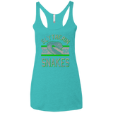 Snakes Women's Triblend Racerback Tank