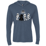 Disco Dark Side Triblend Long Sleeve Hoodie Tee