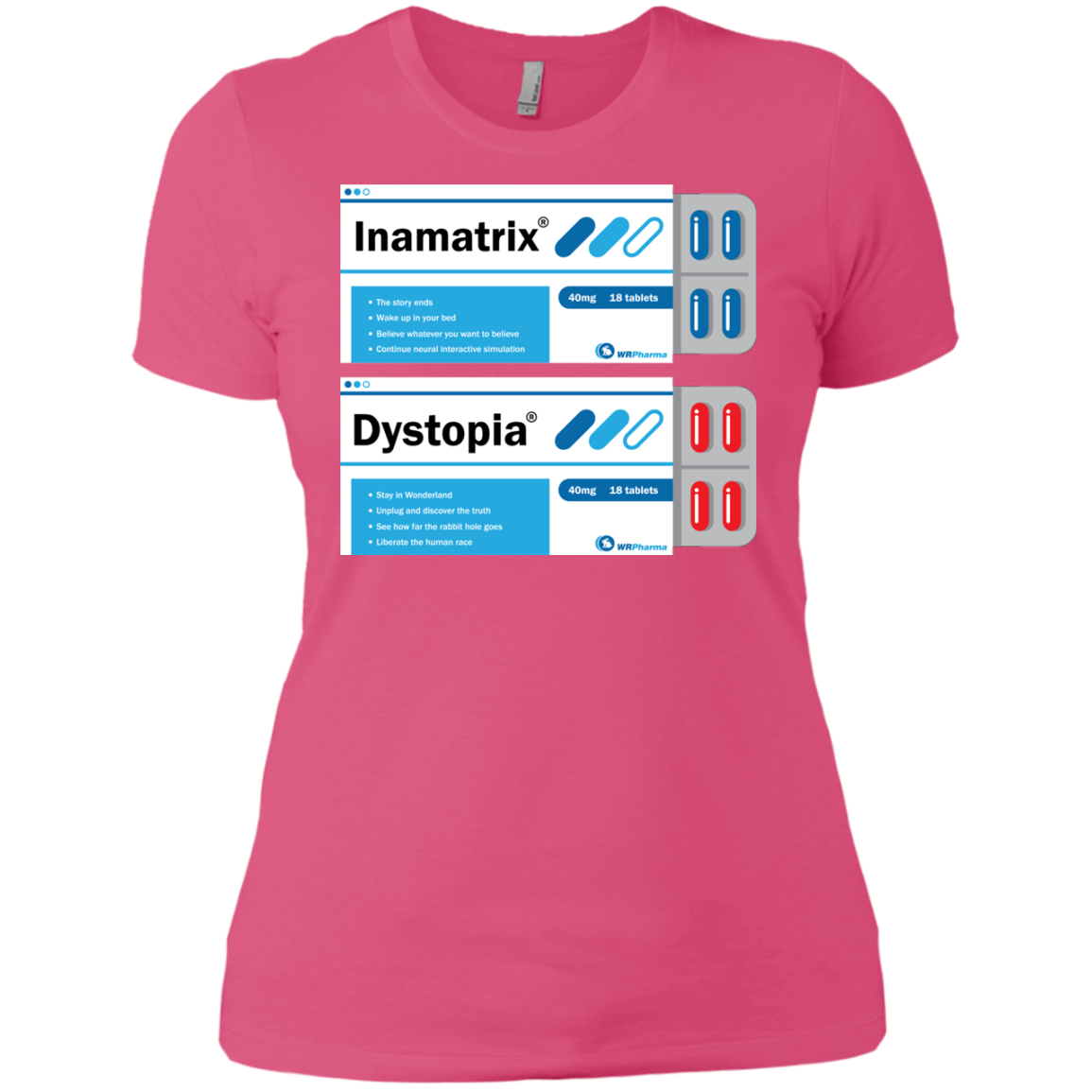 Red or Blue Women's Premium T-Shirt