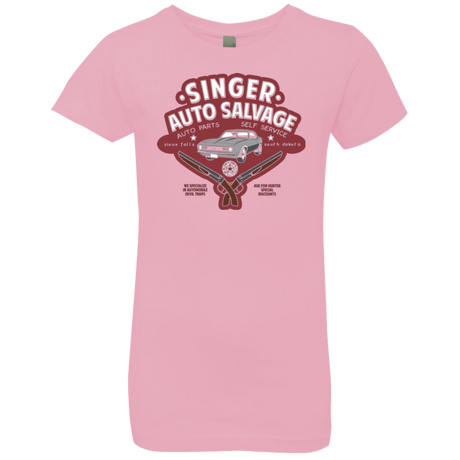 Singer Auto Salvage Girls Premium T-Shirt