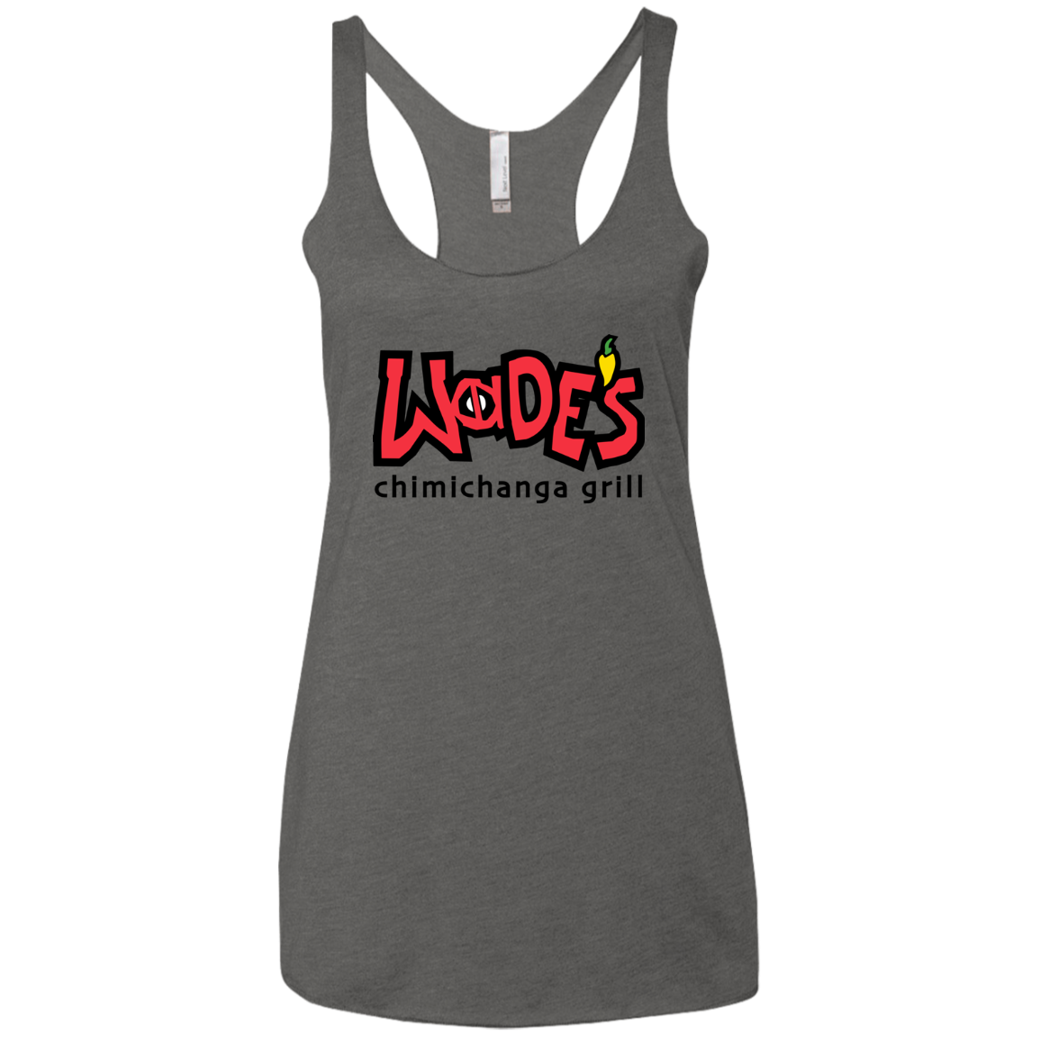 Wades Grill Women's Triblend Racerback Tank