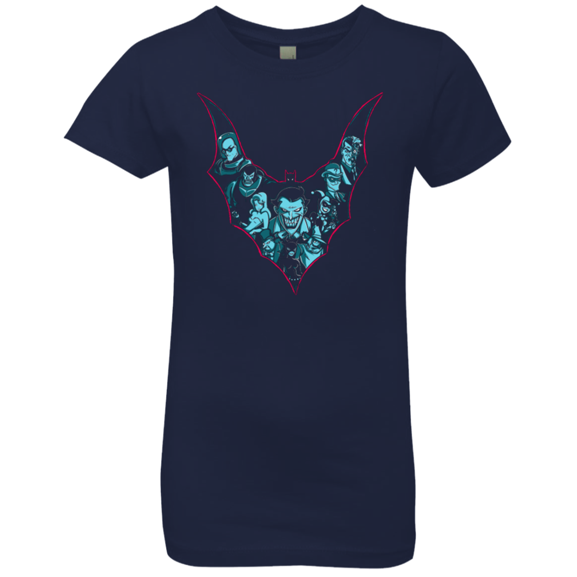 VILLAINS SHADOWS Girls Premium T-Shirt