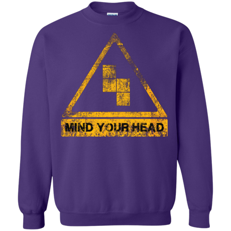 MIND YOUR HEAD Crewneck Sweatshirt