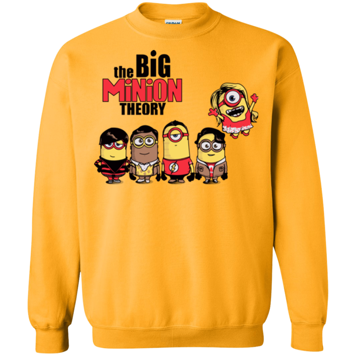 THE BIG MINION THEORY Crewneck Sweatshirt
