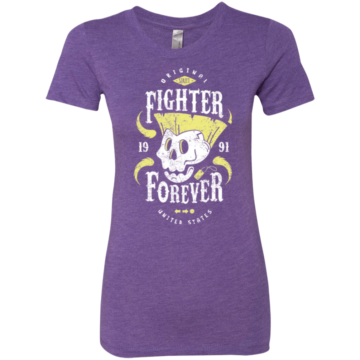 Fighter Forever Guile Women's Triblend T-Shirt