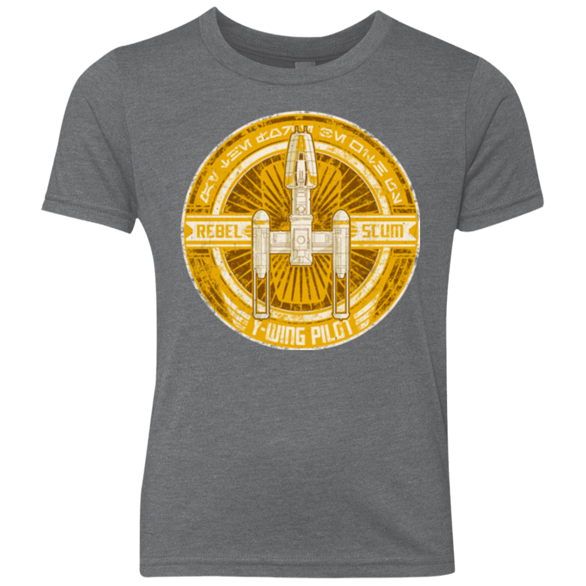 Y-Wing Scum Youth Triblend T-Shirt