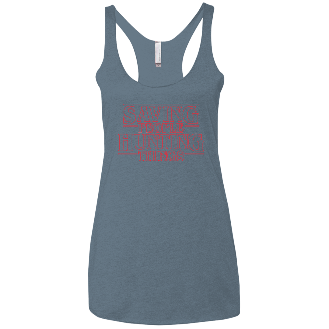 Supernatural Things Women's Triblend Racerback Tank