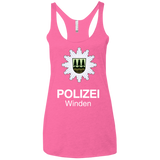 Winden Polizei Women's Triblend Racerback Tank