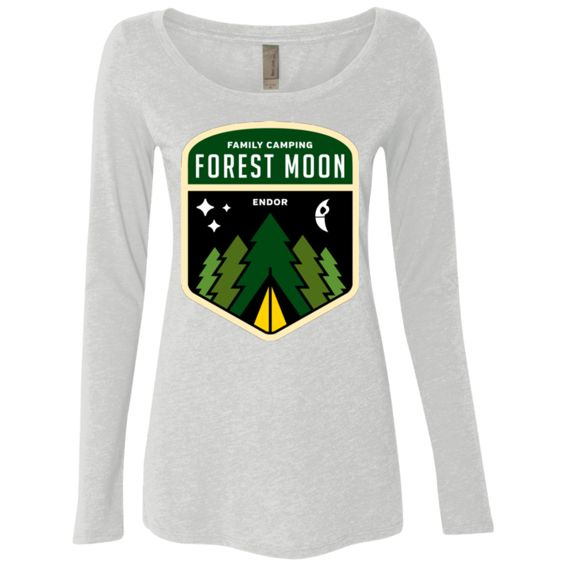 Forest Moon Women's Triblend Long Sleeve Shirt