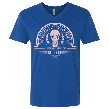 Who Villains Silence Men's Premium V-Neck