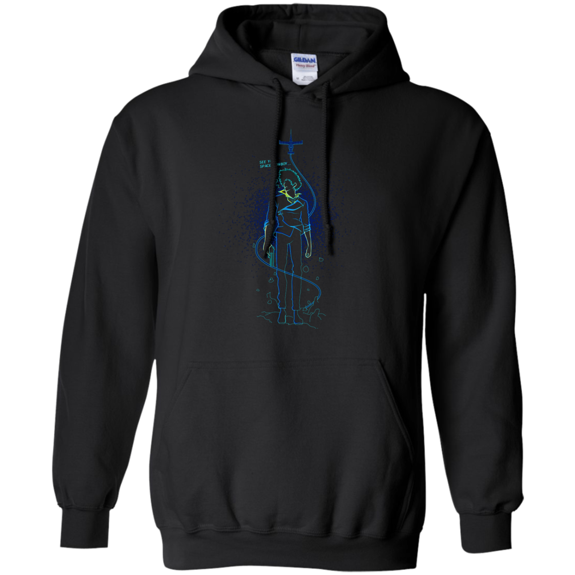 Shadow of Space Cowboy Pullover Hoodie