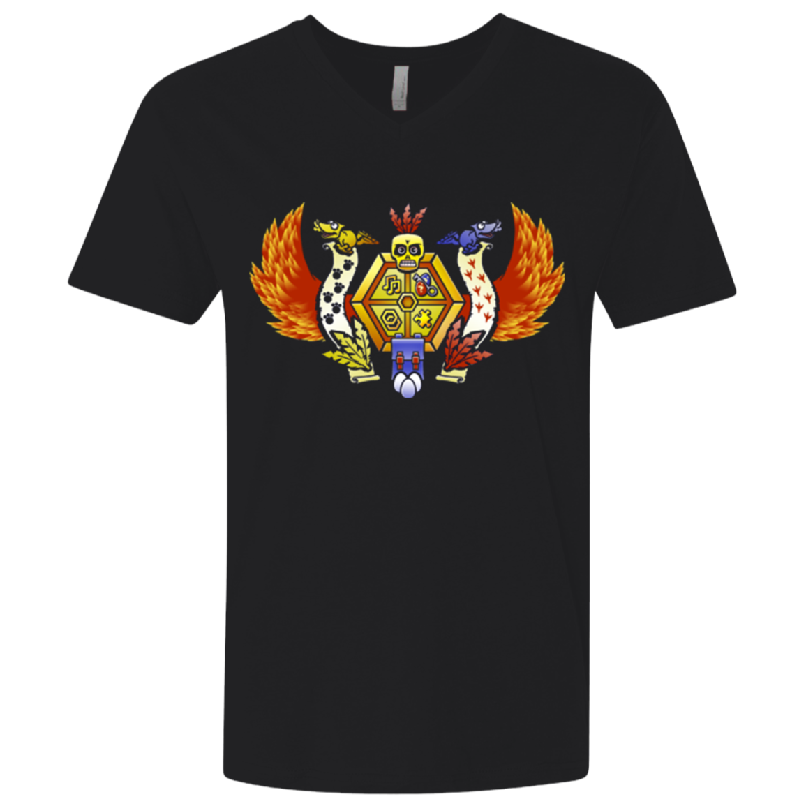 Treasure Hunters Crest Men's Premium V-Neck