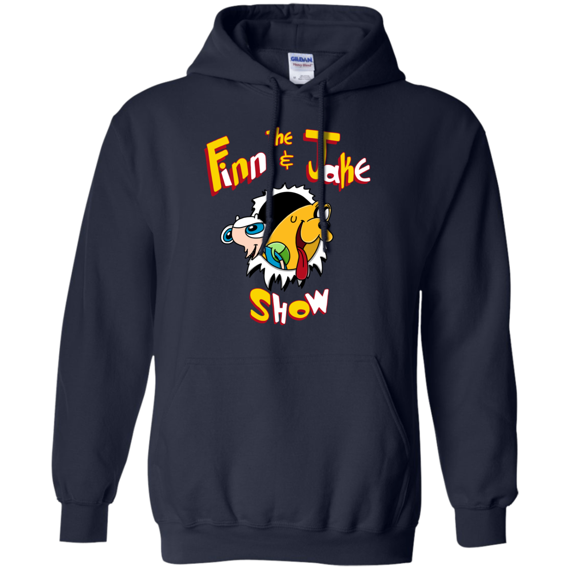 The Finn and Jake Show Pullover Hoodie