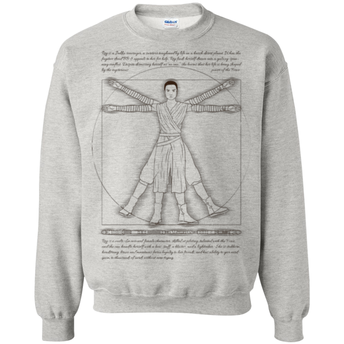 Vitruvian Rey Crewneck Sweatshirt