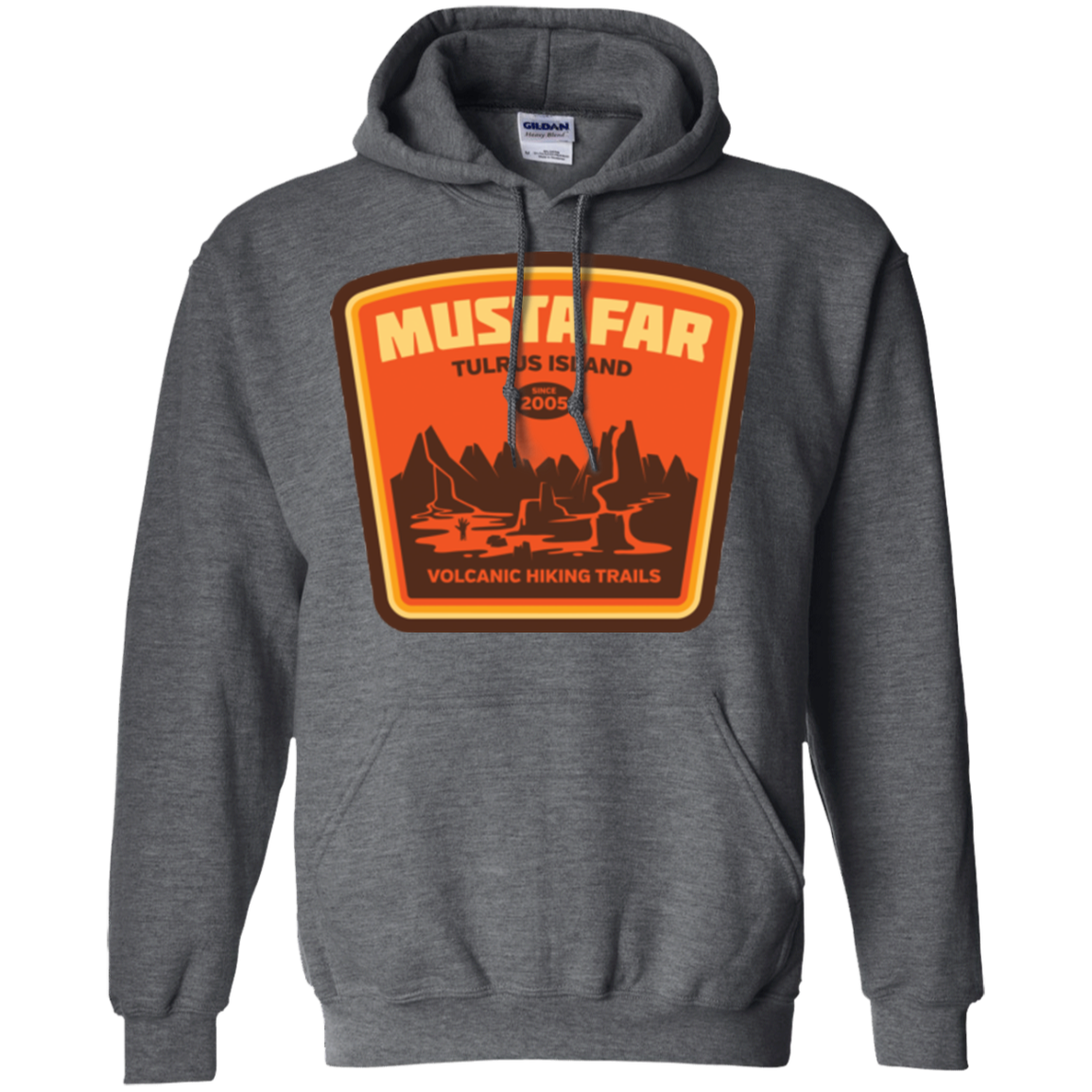 Volcanic Hiking Trails Pullover Hoodie