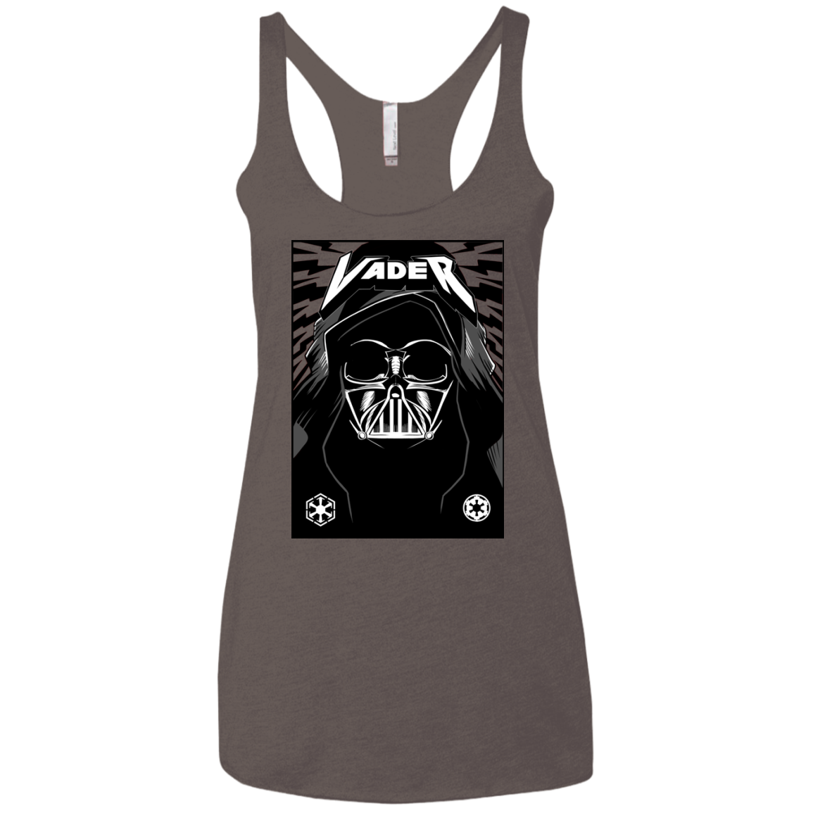 Vader Rock Women's Triblend Racerback Tank