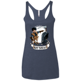 Not Today Women's Triblend Racerback Tank