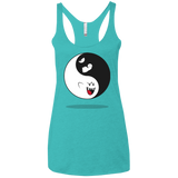Shy and Angry Women's Triblend Racerback Tank