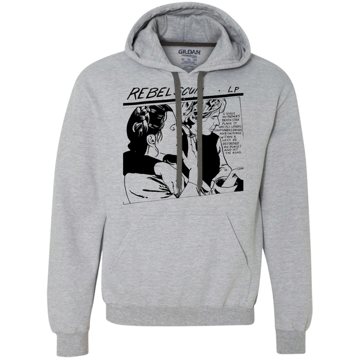 Rebel Scum Premium Fleece Hoodie