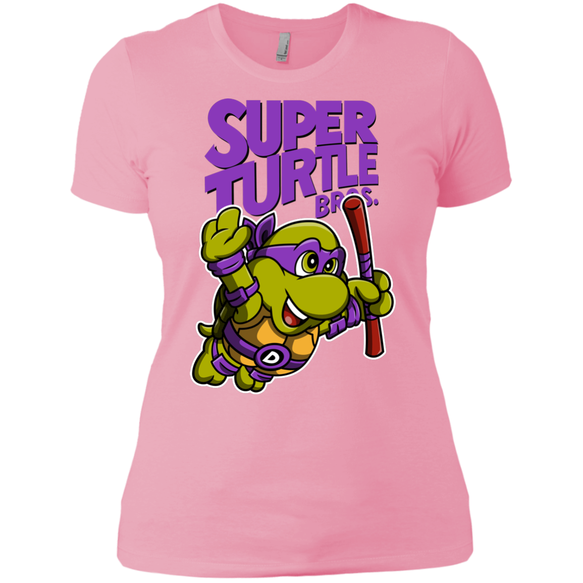 Super Turtle Bros Donnie Women's Premium T-Shirt